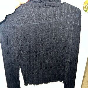 Chic Black Turtleneck Sweater for Women